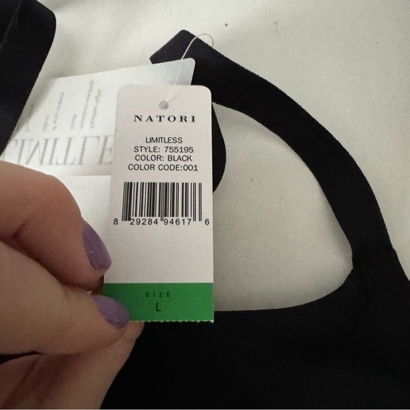 NWT Natori Limitless Convertible Contour Wireless Sports  Bra L - Picture 4 of 4